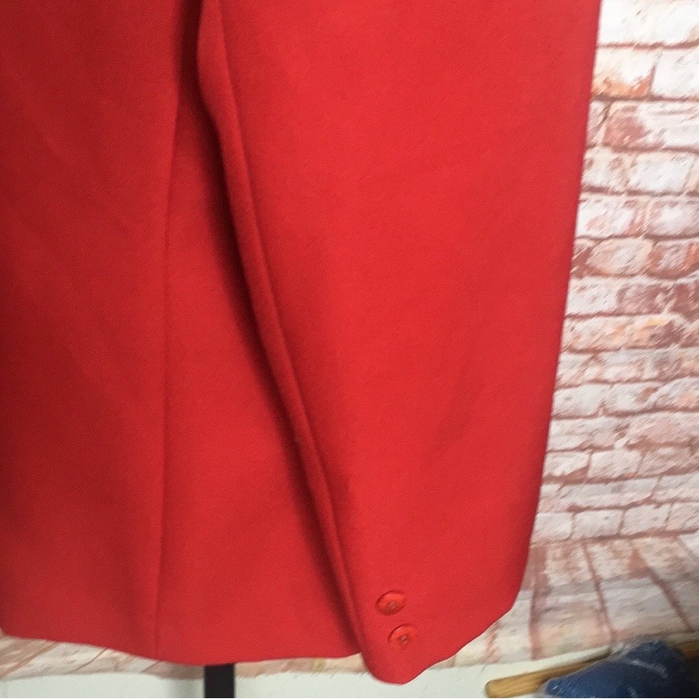 Vintage MCM Panter Red Button Down Blazer Jacket - Picture 5 of 8